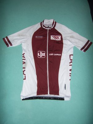 LATVIA (c) NATIONAL TEAM CYCLING JERSEY