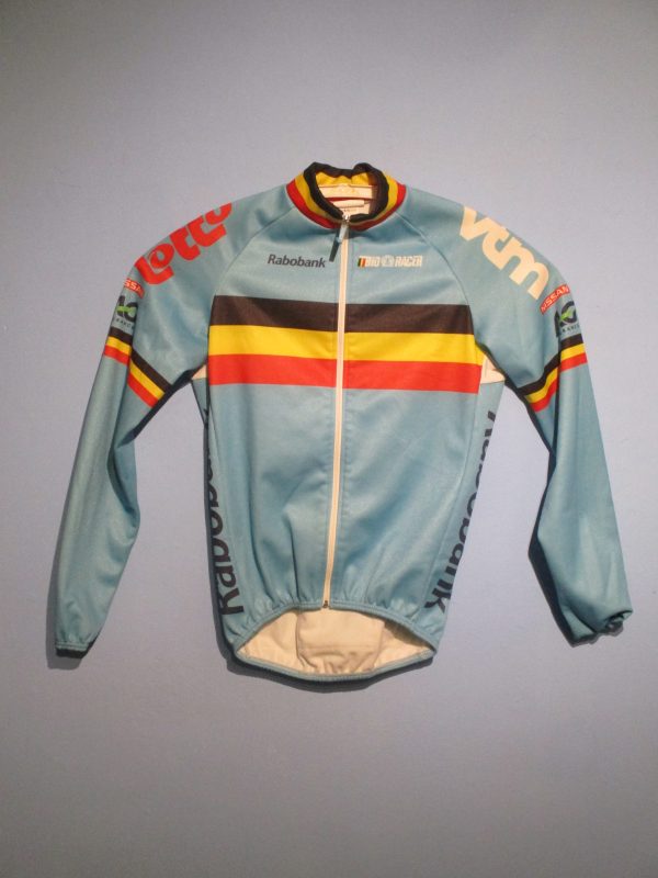 BELGIQUE (i) CHAMPIONNAT DU MONDE DE CYCLOCROSS PAR ÉQUIPE NATIONALE HOOGERHEIDE 2011 VESTE DE CYCLISME